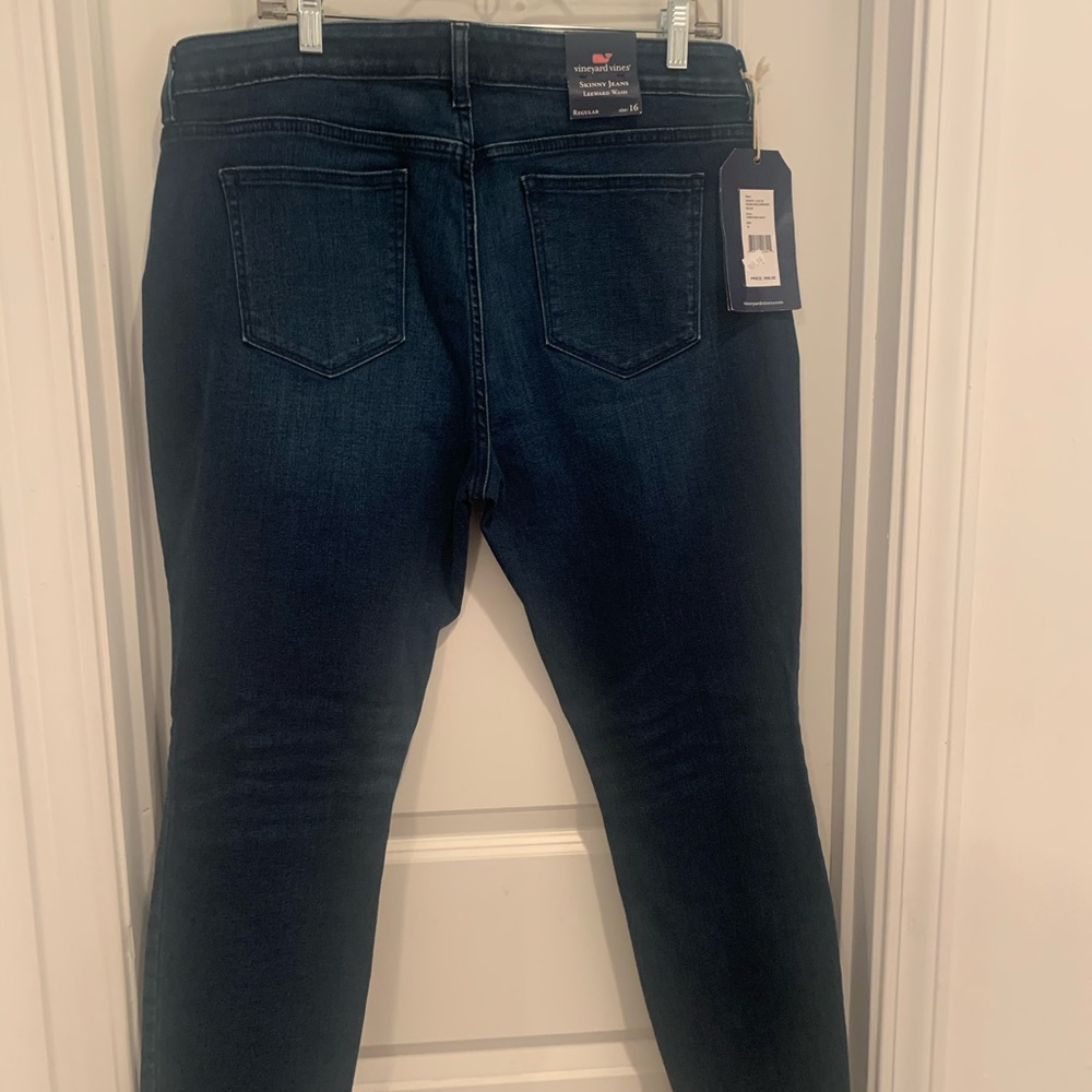Vineyard Vines Skinny Jeans  NWT  Size 16
